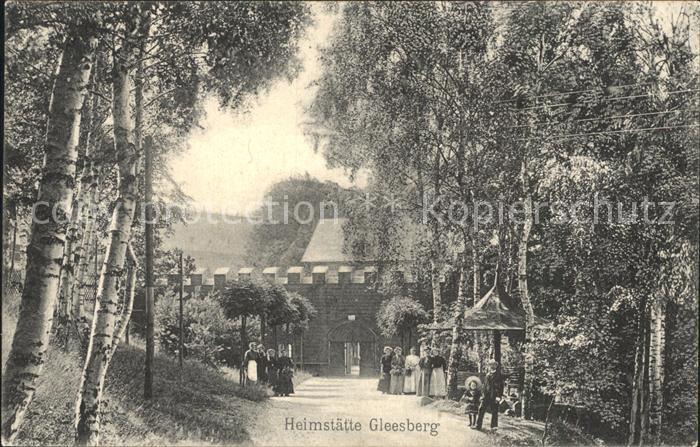 Schneeberg Erzgebirge Heimstaette Gleesberg Bahnpost