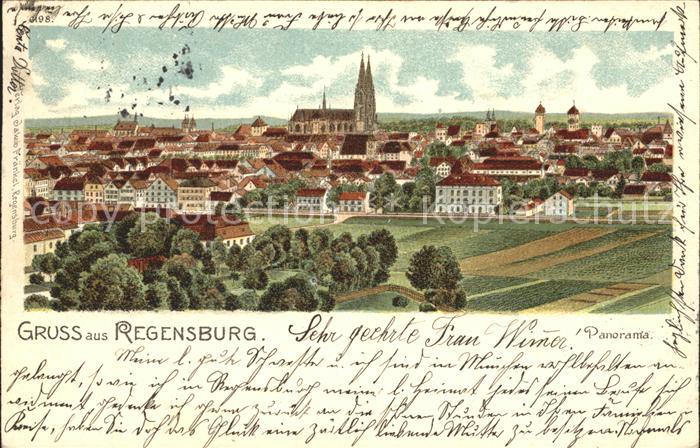 REGENSBURG Bayern Panorama