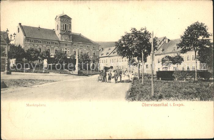 Oberwiesenthal Erzgebirge Marktplatz