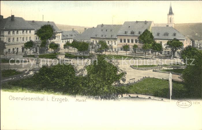Oberwiesenthal Erzgebirge Markt