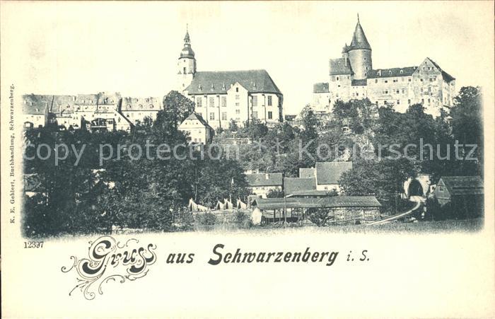 Schwarzenberg Erzgebirge Kirche Schloss Reichspost