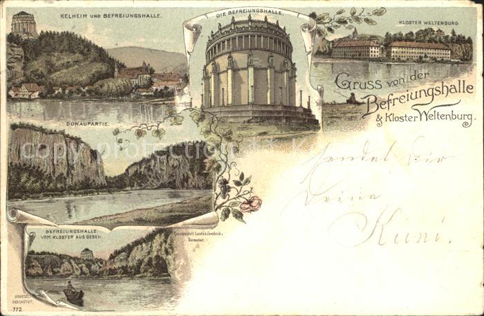 Kelheim Befreiungshalle Kloster Weltenburg