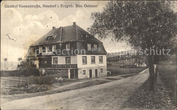 Neudorf Erzgebirge Gasthof Vierenstrasse