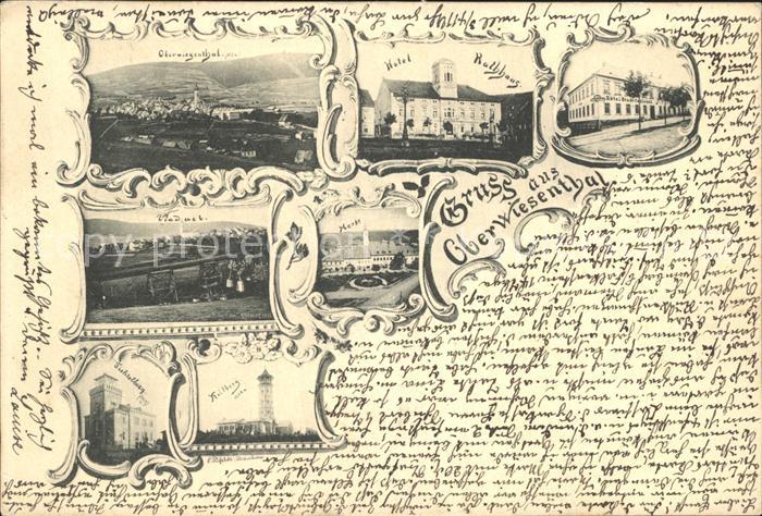 Oberwiesenthal Erzgebirge Panorama Hotel Rathaus Markt Viadukt Fichtelberghaus K