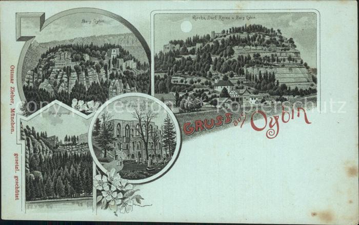 Oybin Sachsen Der Berg Hochwald Hausgrund