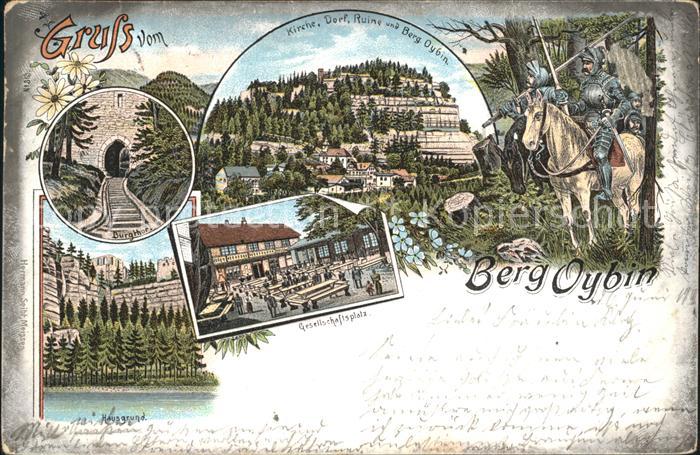 Oybin Sachsen Kirche Burgtor Berg Hausgrund