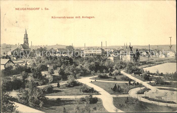 Neugersdorf Sachsen Koernerstrasse Anlagen