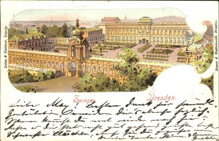 DRESDEN Elbe Zwinger