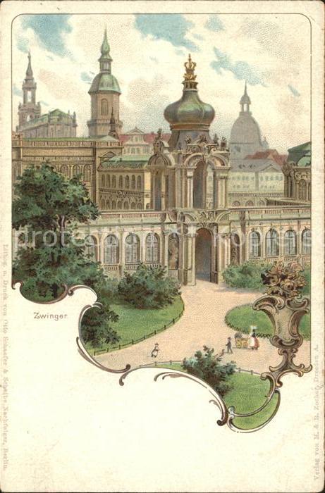 DRESDEN Elbe Zwinger