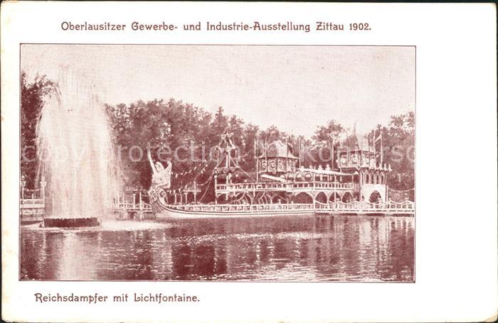 Zittau Reichsdampfer Lichtfontaine