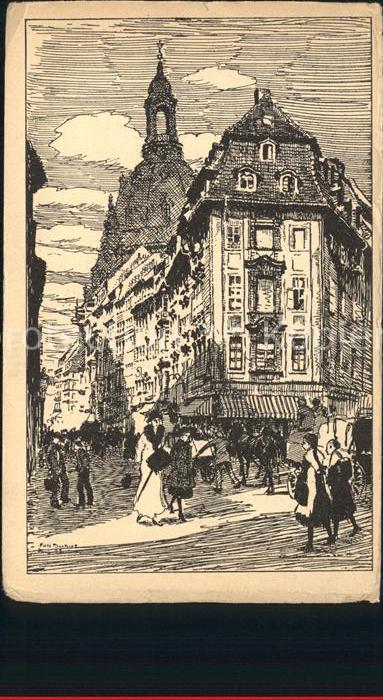 DRESDEN Elbe Rampische Gasse