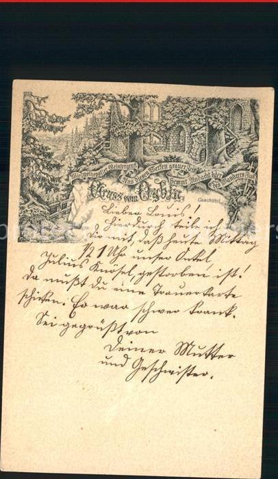 Oybin Sachsen Geistergrus