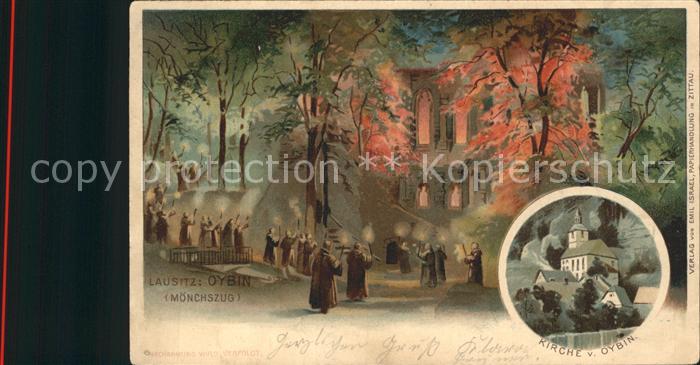 Oybin Sachsen Kirche Moenchszug