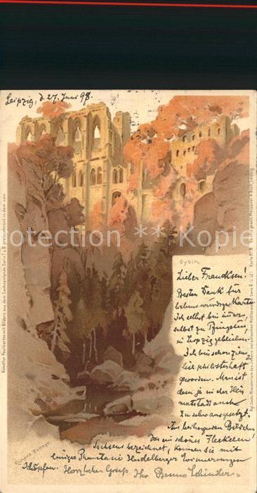 Oybin Sachsen Kirchruine