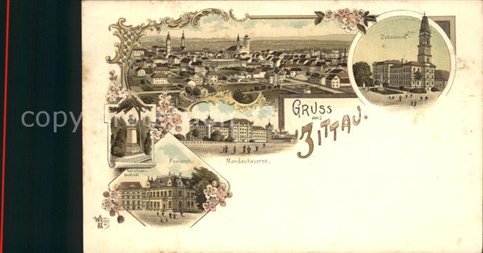 Zittau johaneum Marschner Denkmal Postamt