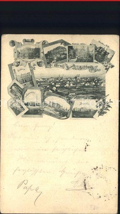 Zittau Kaiserliches Postamt Rathaus Johanneum Bahnhof