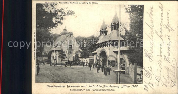 Zittau Oberlausitzer Gewerbe- und Industrie Ausstellung 1902