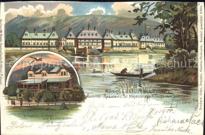 Pillnitz Koenigliches Lustschloss Dampfschiff- Hotel