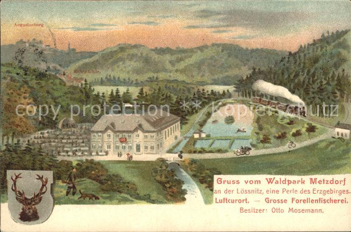 Hohenfichte Waldpark Metzdorf Grosse Forellenfischerei