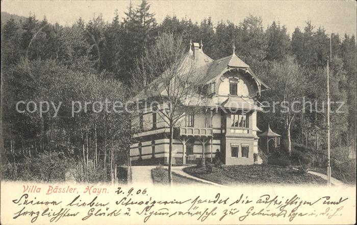 Hayn Oybin Villa Baessler