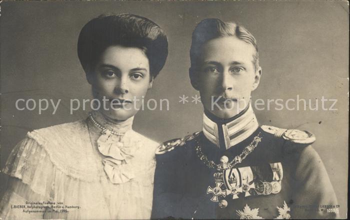 Adel Preussen Kronprinzessin Cecilie Kronprinz Wilhelm