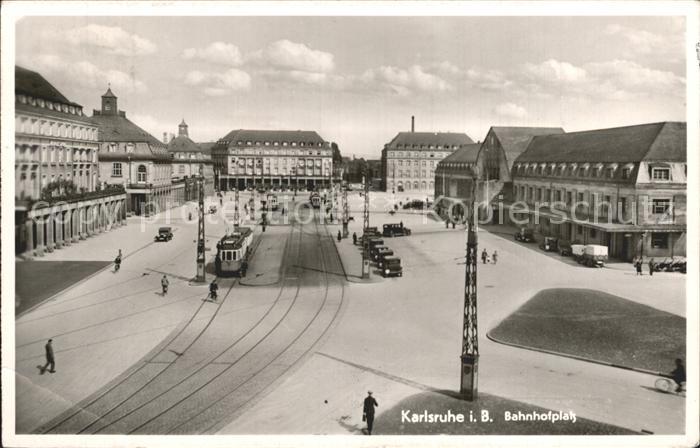 Strassenbahn Karlsruhe Bahnhofplatz