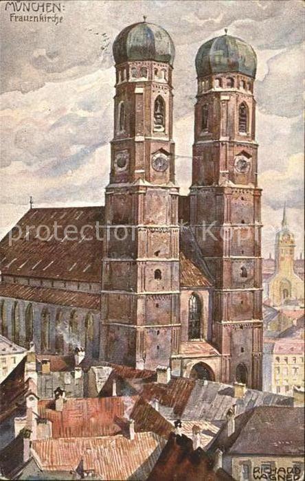 Wagner Richard Kuenstler München Frauenkirche