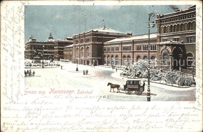 Bahnhof Hannover Pferdebahn