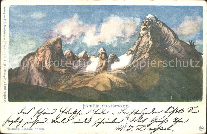 Berggesichter Familie Watzmann