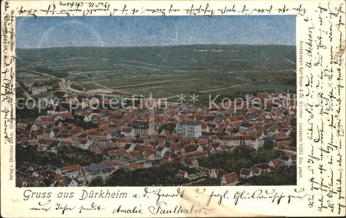 Lunakarte Nr. 11563 Dürkheim