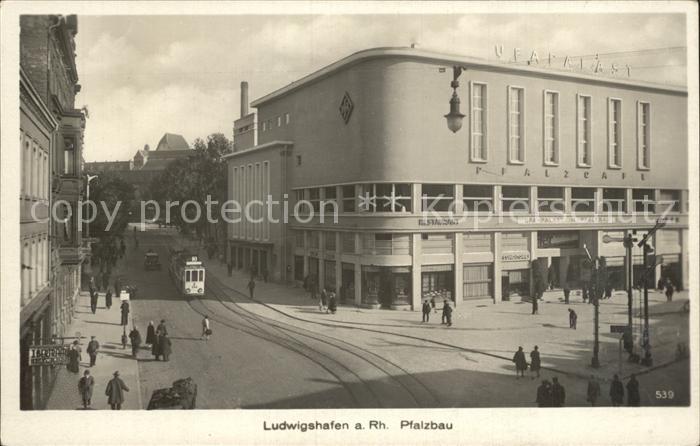 Strassenbahn Ludwigshafen am Rhein Pfalzbau