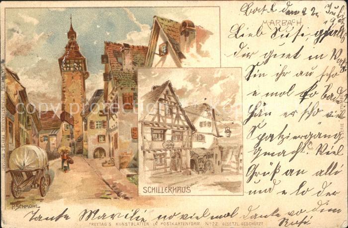 Schmohl P. Marbach Schillerhaus