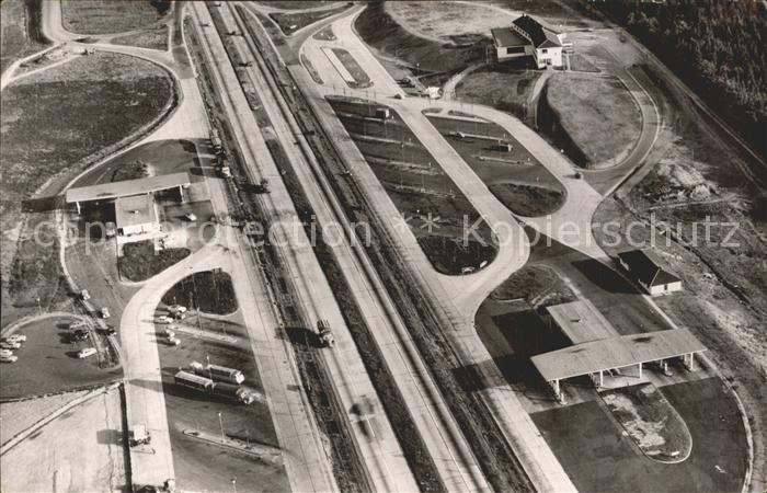 Autobahn Raststätte Bad Camberg Fliegeraufnahme