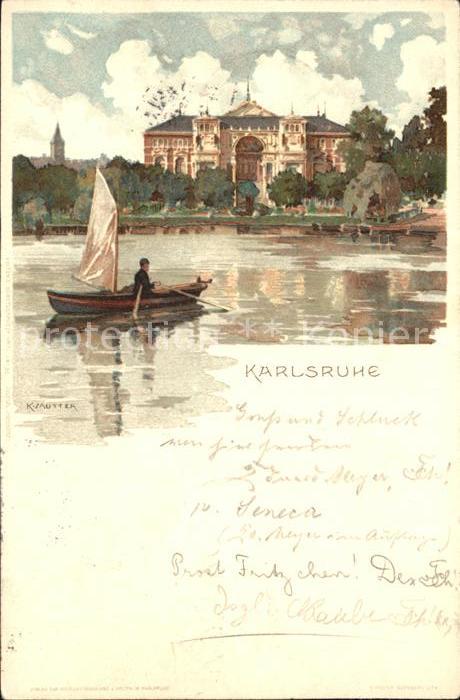 Mutter K. Karlsruhe Schloss