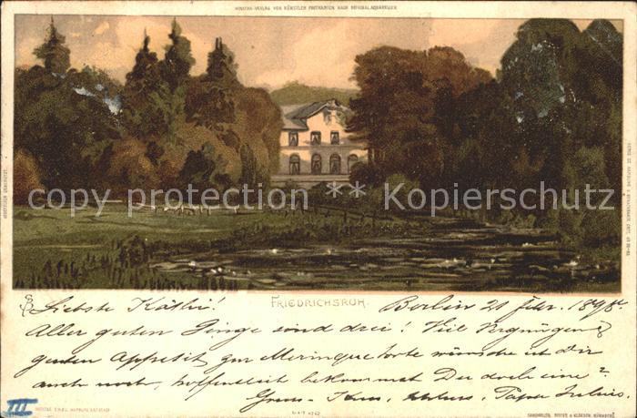 Biese Carl Karl Friedrichsruh