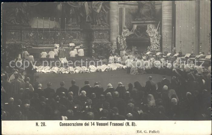 Bischof Religion Consacrazione dei 14 Vescovi Francesi