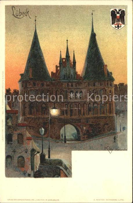 Kley Luebeck Holstentor