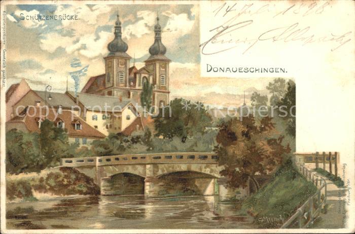 Muench C. Donaueschingen Schützenbrücke
