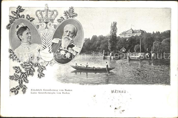 Adel Baden Grossherzog Friedrich Grossherzogin Luise Mainau