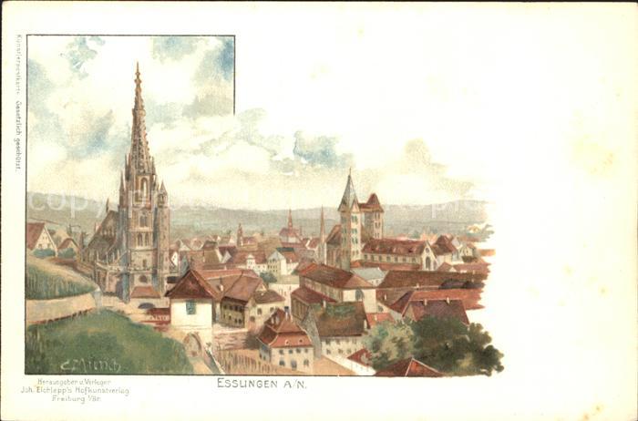 Muench C. Esslingen am Neckar Litho