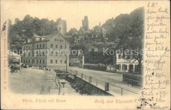 Tharandt Schule Schloss Ruine