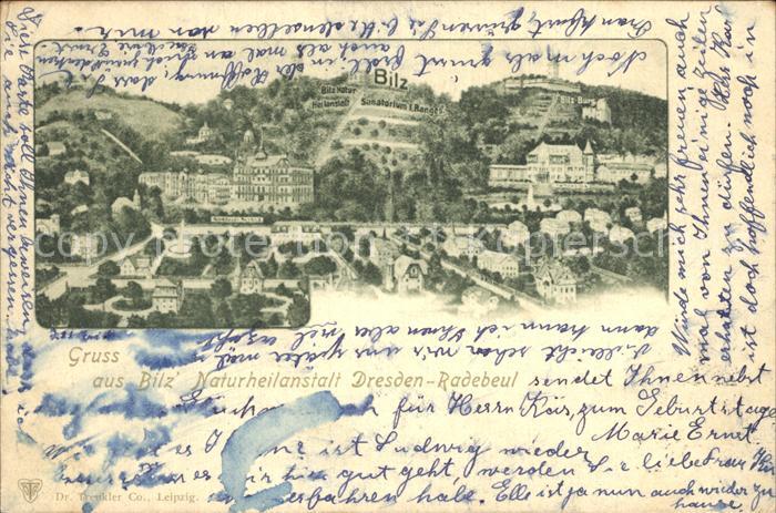 Radebeul Bilz Naturheilanstalt Sanatorium