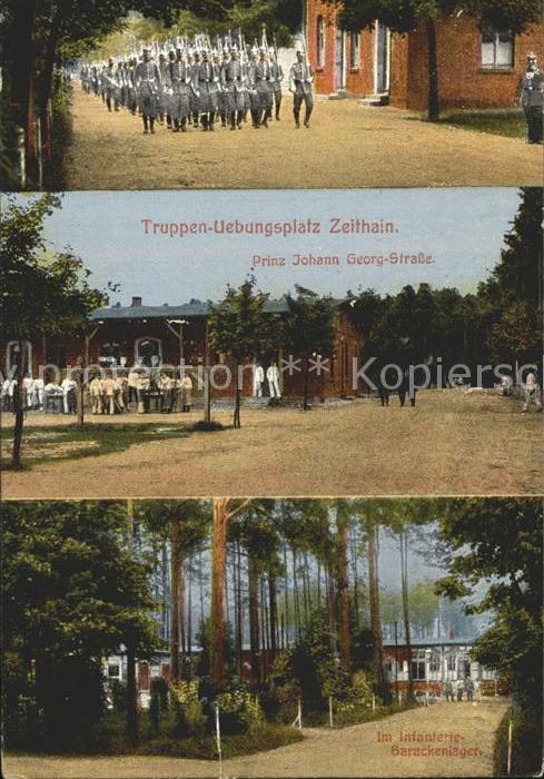 Zeithain Truppenuebungsplatz Infanterie Barackenlager