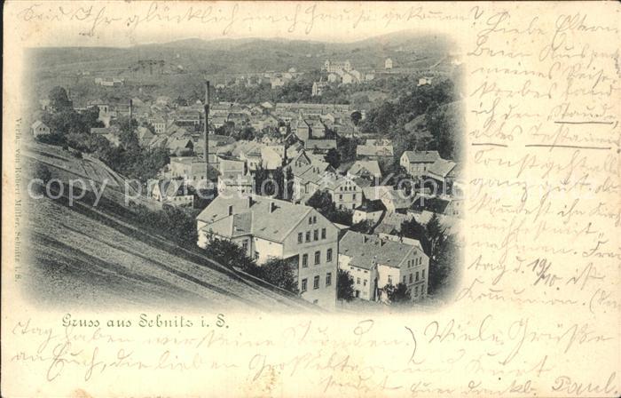 Sebnitz Blick ueber die Stadt