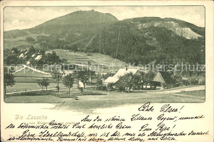 Waltersdorf Zittau Panorama mit der Lausche