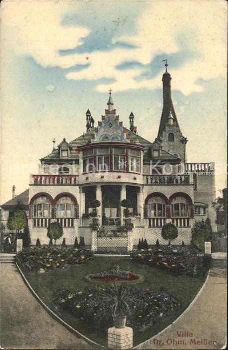 Meissen Elbe Sachsen Villa Dr Ohm