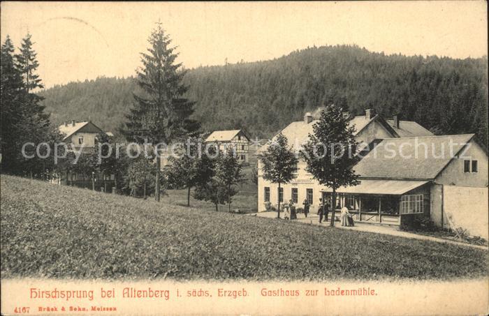 Hirschsprung Gasthaus zur Ladenmuehle