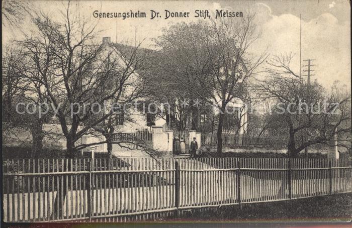 Meissen Elbe Sachsen Genesungsheim Dr Donner Stift