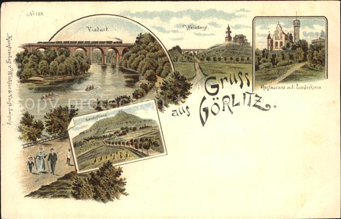 Goerlitz Sachsen Restaurant Viadukt Landeskrone