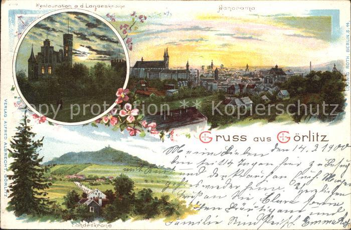 Goerlitz Sachsen Landeskrone Restaurant Panorama